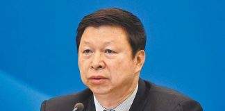 大陸國台辦主任宋濤在浙江台灣合作周開幕式表示，只有堅持九二共識、反對台獨，兩岸關係才能回到和平發展的正確軌道。（中新社）