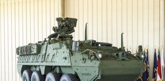 史崔克8輪式裝甲車。圖／取自美國陸軍網站