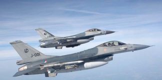 2022年9月29日，荷蘭和比利時空軍的F-16進行「快速反應警戒」（QRA）程序演練。圖 ／Koninklijke Luchtmacht 荷蘭空軍