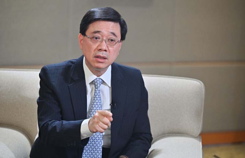 香港特首李家超對日本排核汙水入計畫說,「我強烈反對!」港府今宣布,禁止東京等10都縣水產品禁口。圖/新浪網