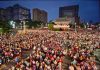 中國國花黨15日舉行「中華民國推動兩岸和平大會」，3萬民眾群聚凱道相挺。(獨家報導提供)