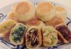 長野的烤餡餅與眾不同，它的麵皮是用蕎麥製作的。