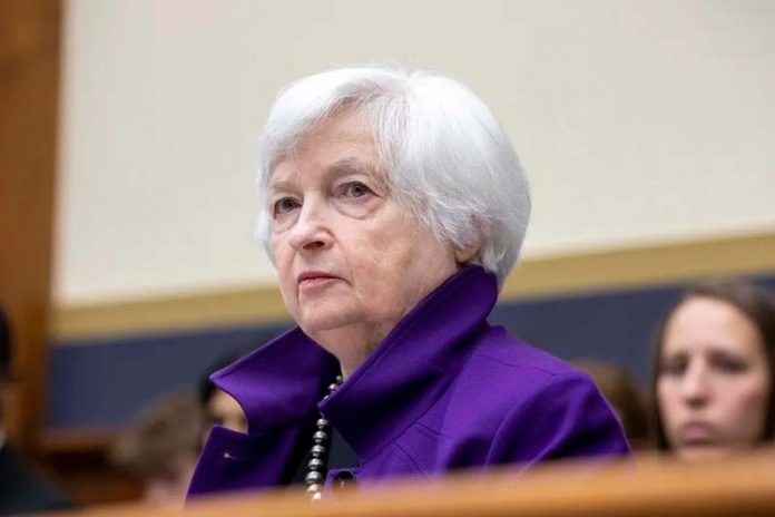 美國財政部部長葉倫（Janet Yellen）。圖／美聯社