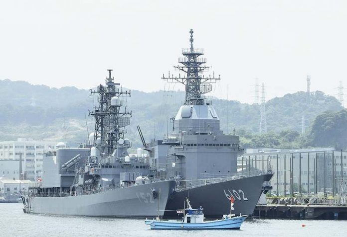 日本神盾艦。圖／台師大教授朱文增提供