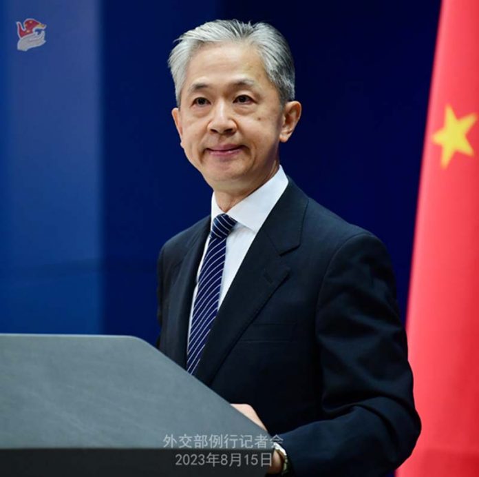 圖／翻攝自中國外交部官網