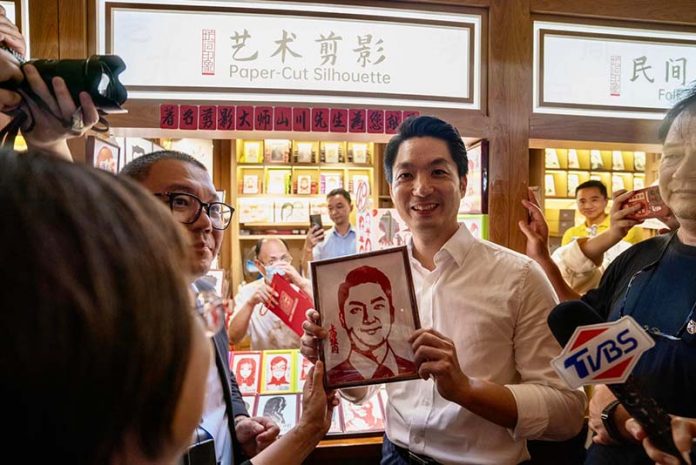 台北市長蔣萬安獲選《時代雜誌》次世代百大影響人物。圖／引自蔣萬安臉書