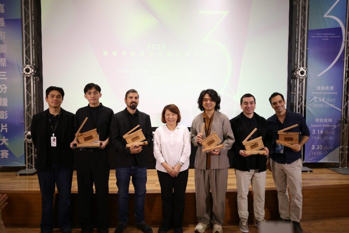 黃敏惠頒獎嘉義市國際三分鐘影片大賽　見證影像創作多元魅力