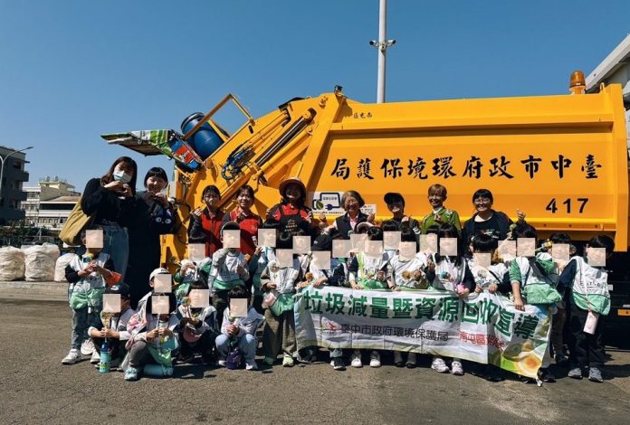 世界水日前夕幼兒園參觀中市清潔隊-　學習省水減污珍惜水資源