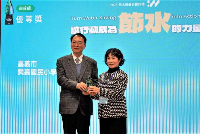 善用雨水、冷凝水！興嘉國小勇奪全國節約用水「優等獎」