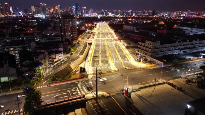 台中市政路延伸第一標5月通車倒數！　助攻捷運藍線交通壅塞有解