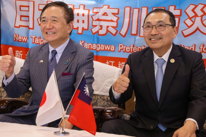 侯友宜拜會神奈川縣知事黑岩祐治　親邀9月來台參訪深化交流