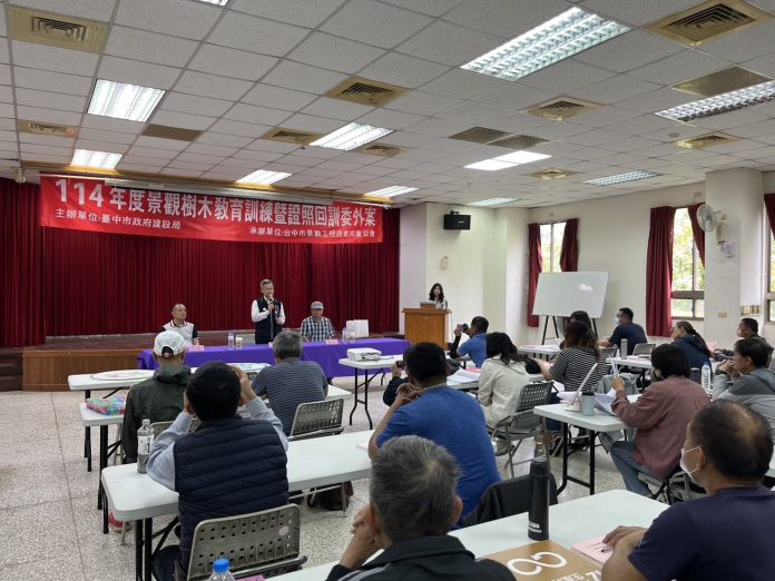 樹木友善城市從台中起步！創全台之先舉辦修剪回訓　強化綠化專業