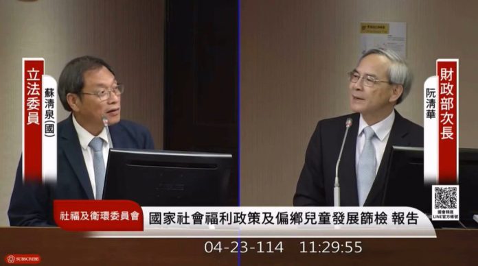 菸稅捐年逾400億　立委蘇清泉：為何不收加熱菸稅捐還漲紙菸捐？