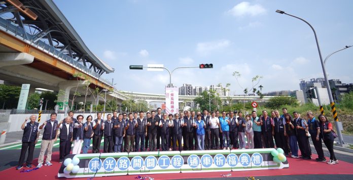 北屯東光路首階段通車！　盧市長推動完善松竹車站與東山路網　帶動區域發展再升級