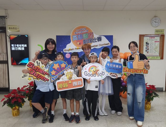 750名學童自信站上舞台講英文！　中市小學英語讀者劇場比賽開演