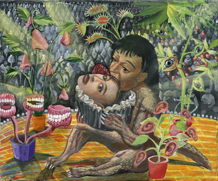 17歲藝術新星-odelia-hsu-許鈞琋《unframed》個展　以夢與現實的筆觸展開青春思辨-突破框架的天賦創作　以畫筆描繪自我與時代的對話