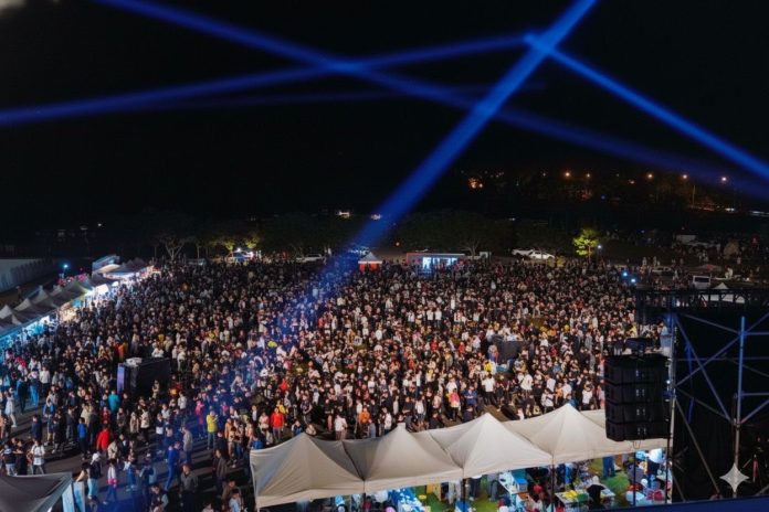 ntso臺灣管樂團壓軸開演　薩克斯風魅力綻放x璀璨煙花點亮日月潭夜空