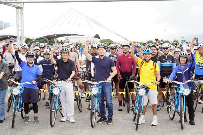 「環騎臺北」6萬人響應 蔣萬安:累計里程可繞地球172圈 「環騎臺北」6萬人響應 蔣萬安:累計里程可繞地球172圈