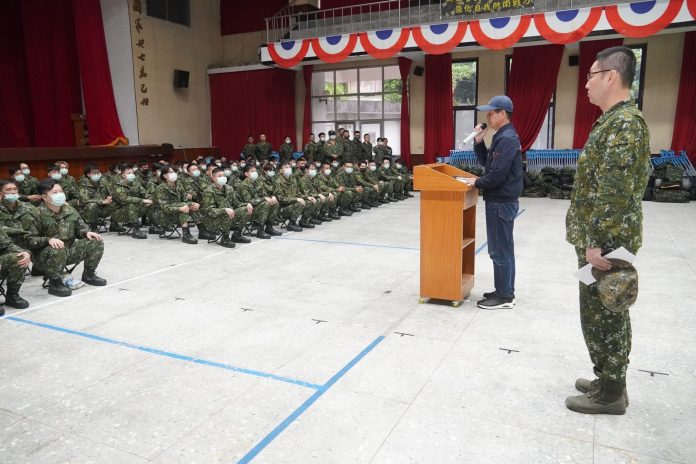 後備旅14天教召開跑 北市府送上甜品為官兵暖胃也暖心 後備旅14天教召開跑 北市府送上甜品為官兵暖胃也暖心