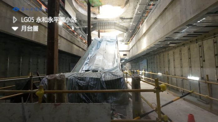 萬大線一期進度逾82%- 全台唯一可與站外換氣的通風井曝光 萬大線一期進度逾82%- 全台唯一可與站外換氣的通風井曝光