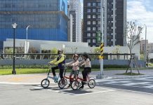 沉浸式學習交安 士林福星公園教學區成新熱點 沉浸式學習交安 士林福星公園教學區成新熱點