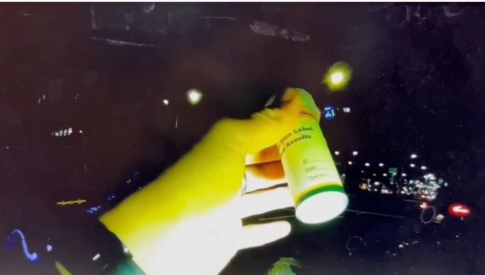 嘉義市查獲第一起以毒篩試劑測出毒駕