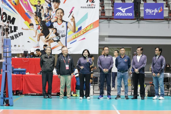 企業排球聯賽雲林開打 張麗善縣長歡迎雲林美津濃男子排球隊回主場 企業排球聯賽雲林開打 張麗善縣長歡迎雲林美津濃男子排球隊回主場