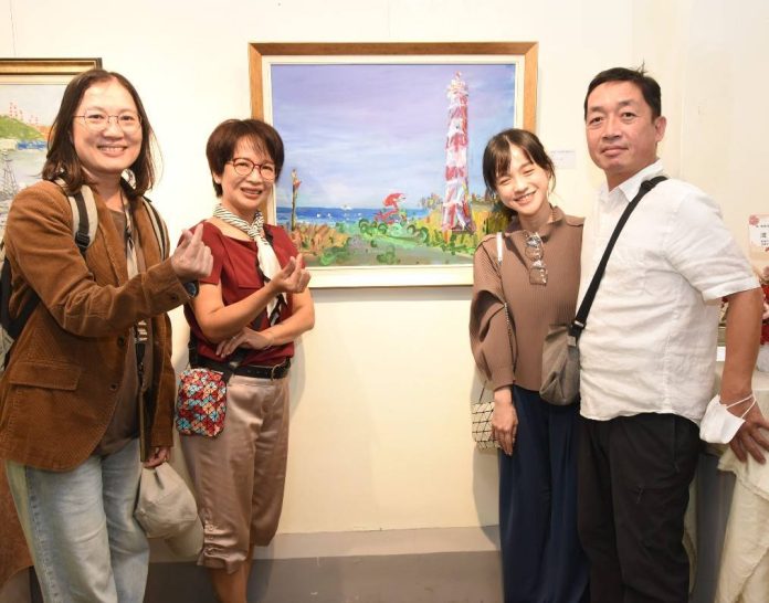 「畫筆送暖・大愛無疆」陳雅萍畫作巡禮，畫作之所得，將全數捐贈「瑞復益智中心」