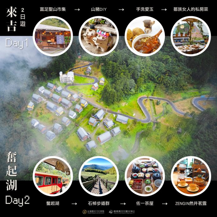 來吉遇見鄒族、奮起湖尋味山城 嘉義縣推二日部落文化遊 來吉遇見鄒族、奮起湖尋味山城 嘉義縣推二日部落文化遊