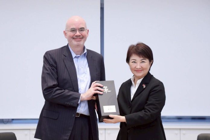 ait谷立言處長拜會中市府　盧市長盼持續合作深化台中與美國經貿文化各領域交流