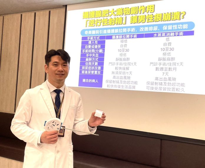 55歲男子攝護腺肥大-攝護腺拉開手術-保住「性」福