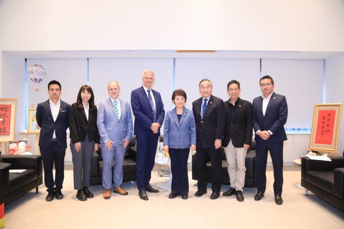 德國在台協會拜會中市府暢談兩地發展　盧市長：台德共享價值-德不孤-必有鄰