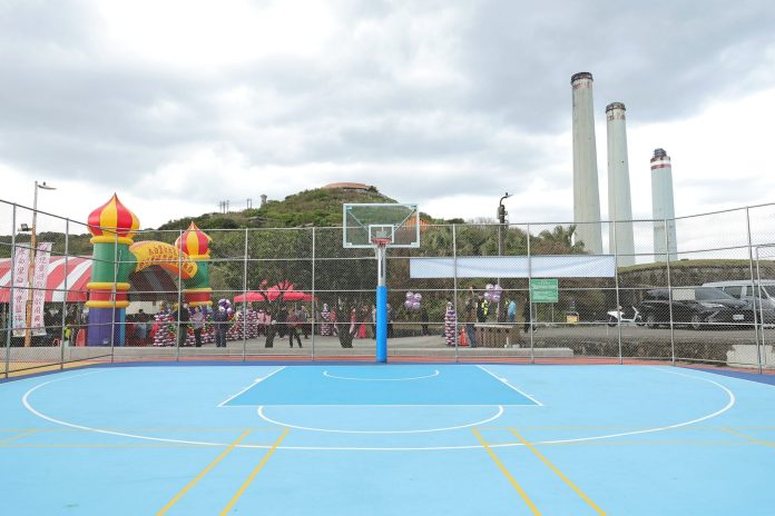 白米甕籃球場、遊戲場啟用　謝國樑：打造中山區全齡友善運動空間