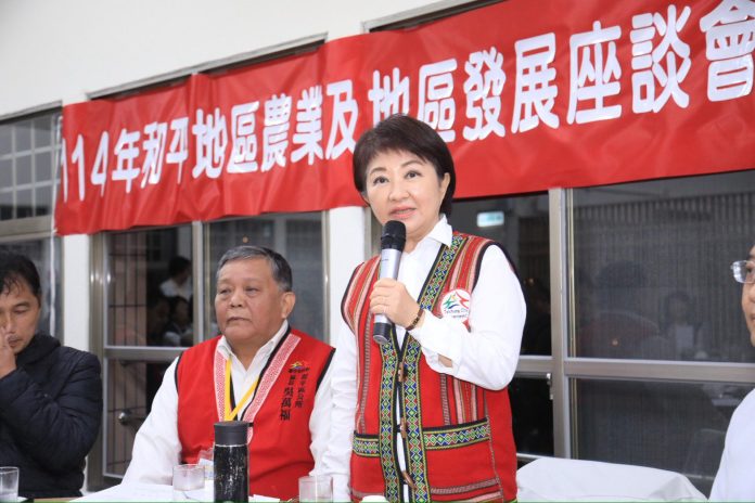 盧市長深入大雪山關懷農民　傾聽和平地區發展心聲