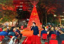 紅運當頭! 15米巨型聖誕樹點亮國北教大 金蛇年迎來最火紅聖誕季! 紅運當頭!-15米巨型聖誕樹點亮國北教大 金蛇年迎來最火紅聖誕季!