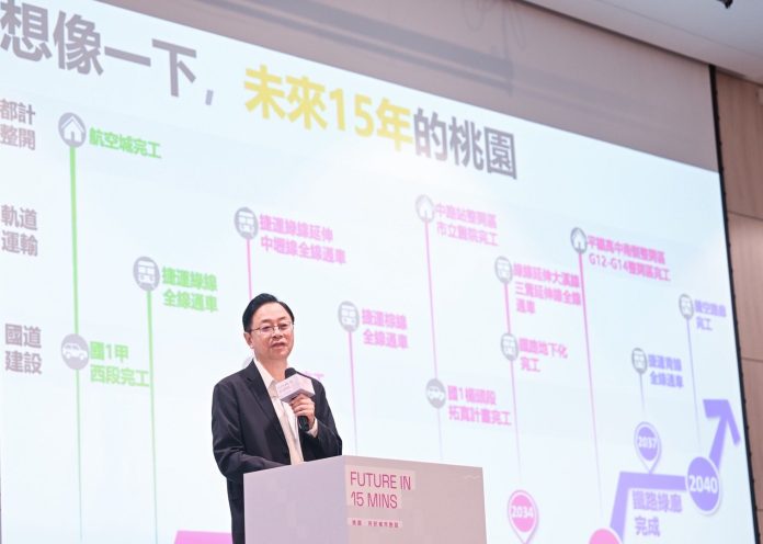 桃園啟動「future-in-15-mins」願景 張市長:打造市民友善、宜居城市 桃園啟動「future-in-15-mins」願景 張市長:打造市民友善、宜居城市