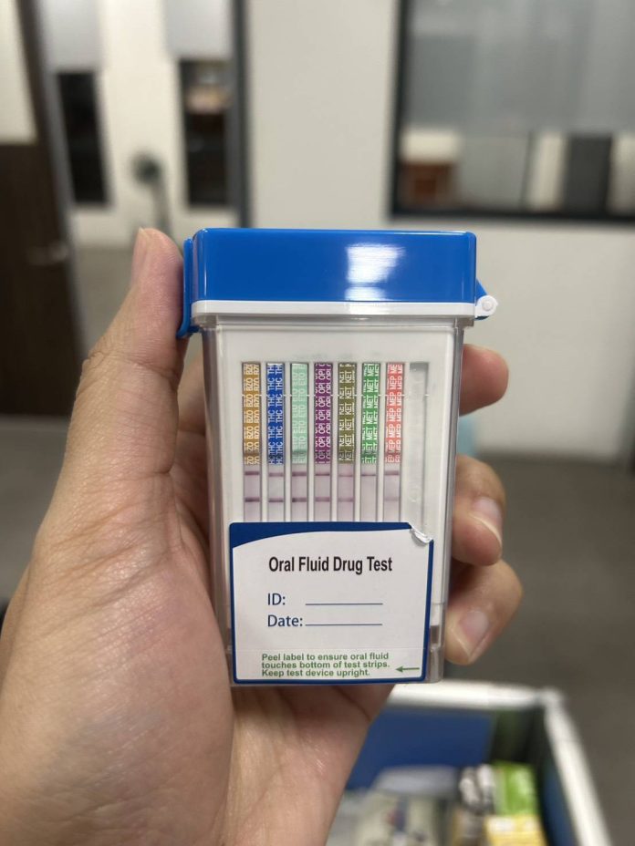 鹿港警勤務落實　查獲北彰地區首件唾液試劑檢驗移工毒駕