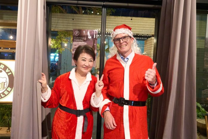 聖誕老人現身台中！-　芬蘭代表羅瑞化身城市嚮導-台中購物節發掘隱藏版北歐風