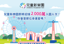 兒童新樂園遊客將破2,000萬 幸運兒可獲全年免費入園 兒童新樂園遊客將破2,000萬 幸運兒可獲全年免費入園
