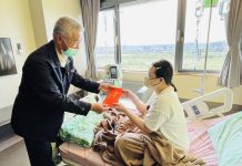 警專校友總會赴院慰問竹東兩員警因公受傷 盼早日康復重返警界 警專校友總會赴院慰問竹東兩員警因公受傷 盼早日康復重返警界