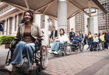 北車無障礙體驗 身障團體籲:首都門面不應讓身障者寸步難行 北車無障礙體驗 身障團體籲:首都門面不應讓身障者寸步難行