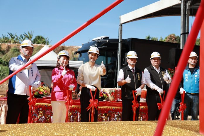南投市福崗路西延新建工程動土 完善市區外環道路系統 南投市福崗路西延新建工程動土 完善市區外環道路系統