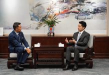 蔣萬安會見新加坡駐臺代表葉偉傑 感謝深耕臺星交流六載 蔣萬安會見新加坡駐臺代表葉偉傑 感謝深耕臺星交流六載