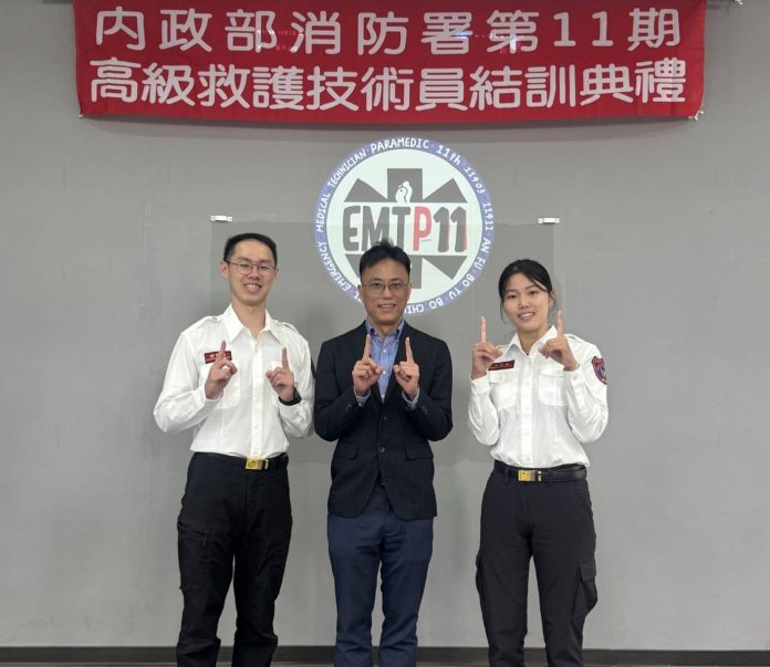 地獄級培訓、1296小時極限挑戰　高市消防員獲全國高級救護技術員第1名