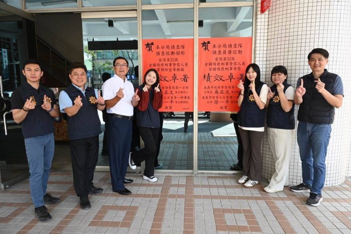 雙12好事成雙！嘉一分局刑警榮獲全國績優肯定