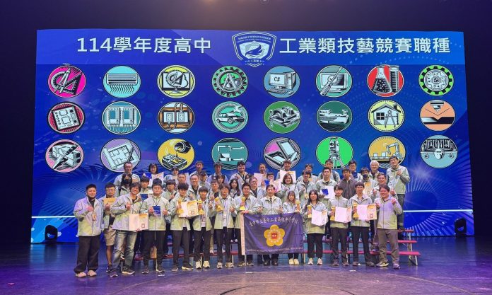 114全國工業類技藝競賽成績出爐　中市榮獲20金手46優勝