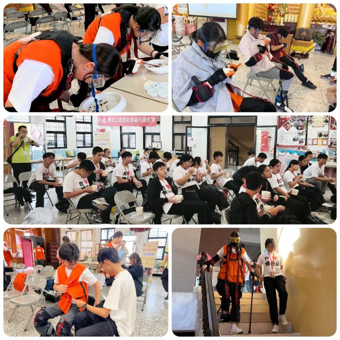 新加坡佛光山水陸少年義工團參訪蘭陽仁愛之家及高齡體驗 妙志法師講述星雲大師宗教融合理念 新加坡佛光山水陸少年義工團參訪蘭陽仁愛之家及高齡體驗 妙志法師講述星雲大師宗教融合理念