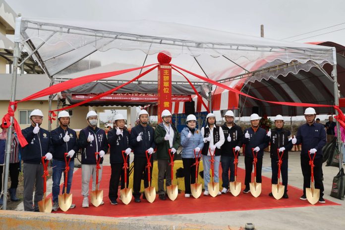 有才寮大排旁堤岸復建工程開工　張麗善縣長:提升防洪韌性　守護鄉親生命財產安全