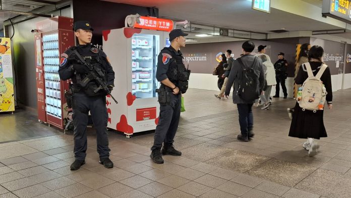 即刻強化維安！北捷事件後每日增派155警力　全線警戒升級