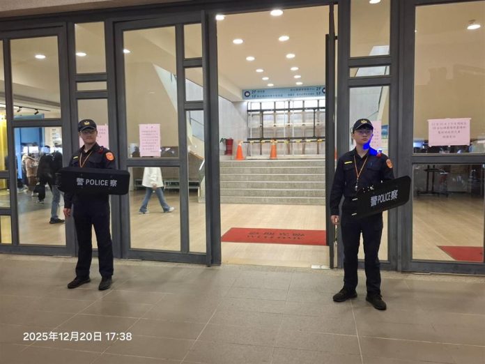 因應北捷攻擊案　彰警強化歲末演唱會維安